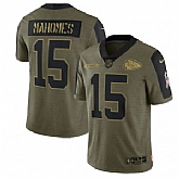 Nike Kansas City Chiefs 15 Patrick Mahomes 2021 Olive Salute To Service Limited Jersey Dzhi,baseball caps,new era cap wholesale,wholesale hats